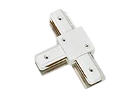 Однофазный коннектор 220V Т-образный, белый, 107*71 мм, 50 шт/кор