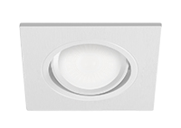 Светильник MR16 ZOOM квадрат белый, 93*80* мм, 100 шт/кор