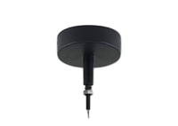 Крепление ART накладное круглое поворотное, чёрное, 10 шт/кор