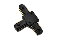 Однофазный коннектор 220V Т-образный, чёрный, 107*71 мм, 50 шт/кор