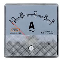 Aмперметр SE-80 50А/5А (2,5) ЭНЕРГИЯ /Е1303-0005/