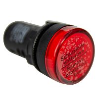 Лампа сигнальная AD22-22D d22мм красная LED 24В AC/DC цилиндр ЭНЕРГИЯ /Е0901-0101/