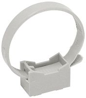 Держатель хомутный для труб со стяжкой d32-63 CFF2 сер. ELASTA IEK CTA10MP-CFF263-K41-100