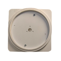 Платформа теневая круглая одинарная под светильник HANDY 28W белая 175х175х2мм