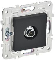 Розетка TV оконечная SKANDY SK-A12G графит IEK SK-A10-O-K53