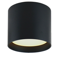 Светильник GX53 ART SHOT BLACK универсальный, 83*70 мм, 40 шт/кор