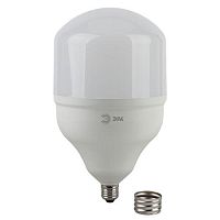Лампа светодиодная высокомощная STD LED POWER T140-65W-6500-E27/E40 65Вт T140 колокол 6500К холод. бел. E27/E40 (переходник в компл.) Эра Б0027924