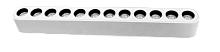CLARUS Магнитный ультратонкий трековый светильник AKCENT белый, 12W, 4000K, 50 шт