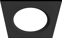 LED панель PRACTIC квадрат чёрная, 9W, 4200К, 680Лм, 120*90*35 мм, 40 шт/кор