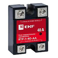 Реле твердотельное однофазное RTP-40-AA PROxima EKF rtp-1-40-aa