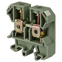 Клемма проходная JXB 16мм кв. винтовая серая (40шт/упак) ЭНЕРГИЯ /Е0507-0005/