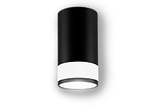 Светильник MR-16 ART GLASS накладной, цоколь GU10, чёрный, 55*100 мм, 50 шт/кор