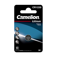 Элемент питания литиевый CR1220 BL-1 (блист.1шт) Camelion 3071