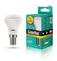 Лампа светодиодная LED4-R39/830/E14 4Вт рефлектор матовая 3000К тепл. бел. E14 150-265В Camelion 13353