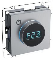 Термостат электронный с индик. BRITE СП IP20 ТС10-1-БрС механизм сталь IEK BR-RT11-K46