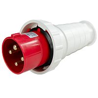 Вилка переносная TS-034 3P+PE 63А 400В IP67 ЭНЕРГИЯ /Е1001-0008/