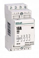 Контактор модульный МК-103 4НО 16А 230В DEKraft 18053DEK