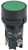 Кнопка SВ-7 "Пуск" d22мм 1НО+1НЗ 240В зел. GENERICA BBT40-SB7-K06