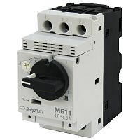 Автомат защиты двигателя M611 4,0-6,3А Энергия /Е0703-0009/