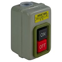 Пост кнопочный BS216B 3P 10A 2 кнопки on/off ЭНЕРГИЯ /Е0905-0002/