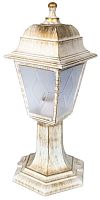 Светильник садово-парковый PP4204 C66 НТУ 04-60-001 У1 "Оскар" 4-гран. пласт. +пласт. бел. бронза Camelion 13841