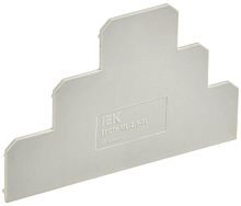 Заглушка для CTS-ML ARMAFIX 3 ур. 2.5кв.мм сер. IEK YCT13-00-3-K03-002-ZGL