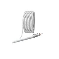 Кабель коаксиальный RG-6U CCS/оплетка Al 64проц. PVC Simple 75Ом бел. (м) Эра Б0044597