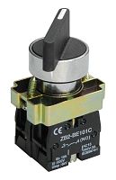 Переключатель LAY5-BJ25 на 2 полож. 1НО+1НЗ черн. I-O дл. ручка KARAT IEK BSW70-BJ-2-K02