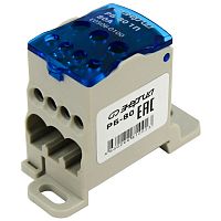 Контактный (распределительный) блок на DIN-рейку ЭНЕРГИЯ РБ-80 1П 80А /Е0506-0100/