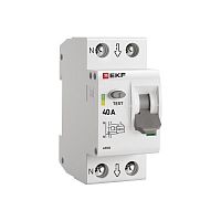 Устройство защиты от дугового пробоя (УЗДП) 1P+N 40А PROxima EKF afdd-2-40-pro