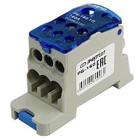 Контактный (распределительный) блок на DIN-рейку ЭНЕРГИЯ РБ-160 1П 160А /Е0506-0102/