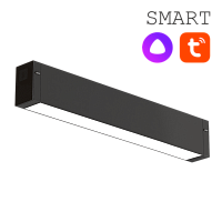COLIBRI SMART трековый светильник LONDON черный, 10W, 2700-6000K, 900ЛМ, D220*25*40, 30 шт/кор