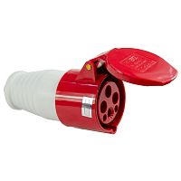 Розетка переносная TS-214 3P+PE 16А 400В IP44 ЭНЕРГИЯ /Е1001-0020/