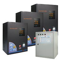 Трехфазный комплект стабилизаторов напряжения Энергия Voltron 5% 24000 //