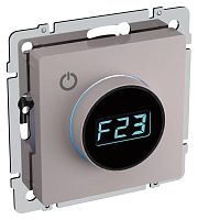 Термостат электронный с индик. BRITE СП IP20 ТС10-1-БрЖ механизм жемчуж. IEK BR-RT11-K36