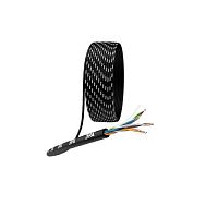 Кабель витая пара U/UTP кат.5E 4х2х24AWG solid CCA PE Outdoor Simple черн. (м) Эра Б0044436