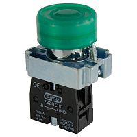 Кнопка XB2-BP31 d22мм зеленая 1НО IP66 ЭНЕРГИЯ /Е0901-0016/