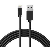Кабель USB для iPhone 5 черн. (уп.10шт) Rexant 18-1122