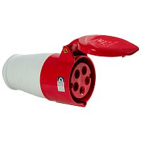 Розетка переносная TS-215 3P+PE+N 16А 400В IP44 ЭНЕРГИЯ /Е1001-0021/