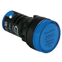 Лампа сигнальная AD22-22D d22мм синяя LED 230В цилиндр ЭНЕРГИЯ /Е0901-0130/