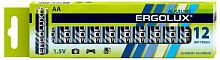 Элемент питания алкалиновый AA/LR6 1.5В Alkaline BP-12 (уп.12шт) Ergolux 11749