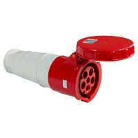 Розетка переносная TS-235 3P+PE+N 63А 400В IP67 ЭНЕРГИЯ /Е1001-0027/