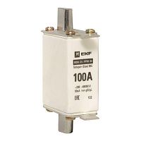 Вставка плавкая ППН-33 100/100А 50кА габарит 00С PROxima EKF fus-33/100