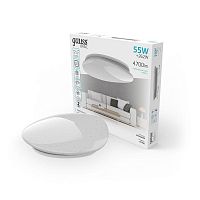 Светильник светодиодный Basic 55Вт 4000К IP20 d530х100мм НПС настенно-потолочный Space Stone GAUSS 995438260