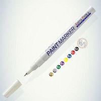 Маркер-краска Extra Fine 1мм нитро-основа бел. MunHwa Б0048236