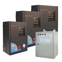 Трехфазный комплект стабилизаторов напряжения Энергия Voltron 5% 15000 //