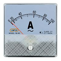 Aмперметр SE-80 100А/5А (2,5) ЭНЕРГИЯ /Е1303-0007/