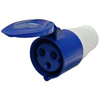 Розетка переносная TS-223 2P+PE 32А 230В IP44 ЭНЕРГИЯ /Е1001-0022/