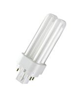 Лампа люминесцентная компакт. DULUX D/E 18W/830 G24q-2 OSRAM 4050300327211