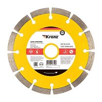 Диск отрезной алмазный сегментный 150х22.2мм Kranz KR-90-0102